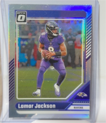 2024 Panini Donruss Optic #13 Lamar Jackson — front