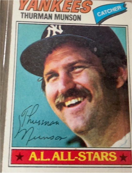 1977 Topps #170 Thurman Munson — front