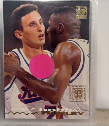 1993-94 Topps Stadium Club #213 Bobby Hurley Sacramento Kings — front