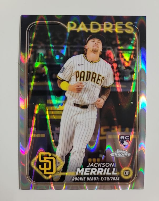 2024 Topps Chrome Update #USC57 Jackson Merrill — front