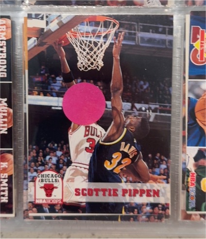 1993-94 NBA Hoops #32 Scottie Pippen — front