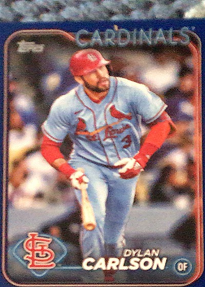 2021 Topps Chrome Update #TC-DC Dylan Carlson — front