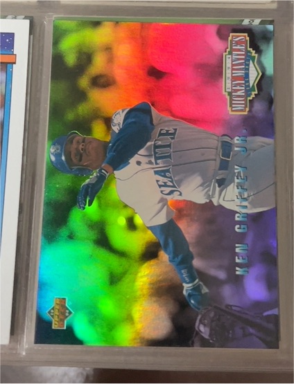 1994 Upper Deck Mickey Mantle's Long Shots #MM10 Ken Griffey Jr. — front