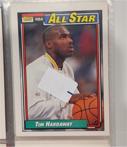 1992-93 Topps #119 Tim Hardaway — front