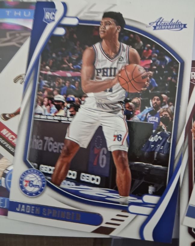 2021-22 Panini Chronicles Absolute #224 Jaden Springer — front