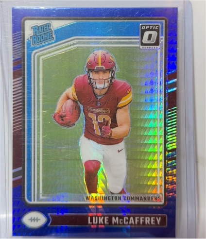 2024 Panini Donruss Optic #268 Luke McCaffrey — front