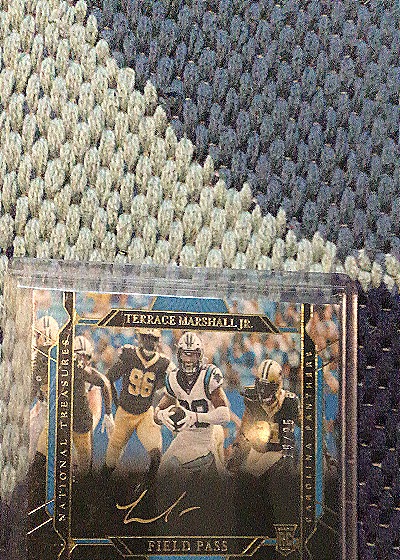2022 Panini Prizm #43 Terrace Marshall Jr. — front