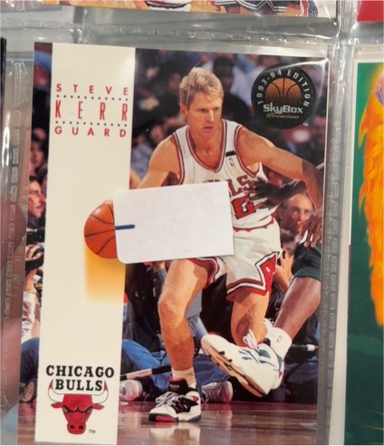 1993-94 SkyBox Premium #206 Steve Kerr — front