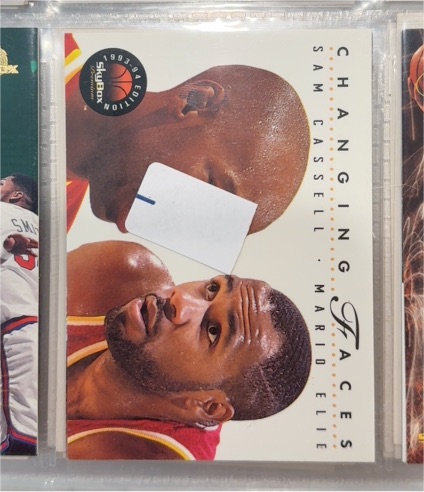 1993-94 Skybox Changing Faces #CF Sam Cassell Mario Elie — front