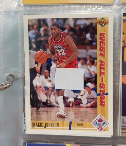 1991-92 Upper Deck #57 Magic Johnson — front