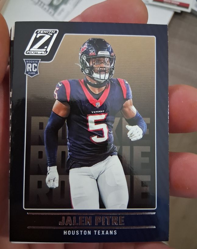 2022 Panini Zenith #189 Jalen Pitre Rookie Card — front