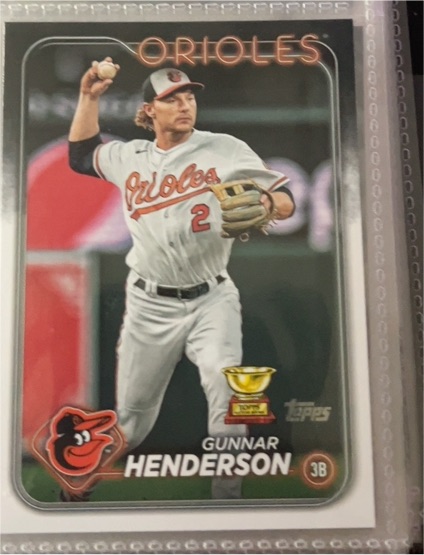 2024 Topps Series 2 #450 Gunnar Henderson — front
