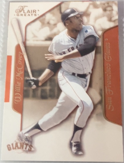 2003 Flair Greats #48 Willie McCovey — front