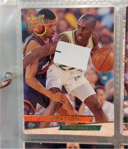1993-94 Fleer Ultra #181 Gary Payton — front