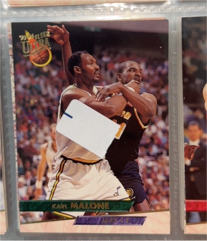 1993-94 Fleer Ultra #189 Karl Malone — front