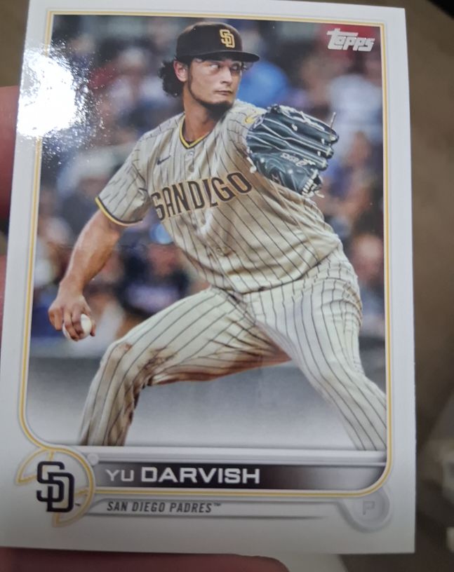 2022 Topps #309 Yu Darvish — front