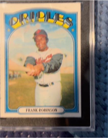 1972 Topps #100 Frank Robinson — front