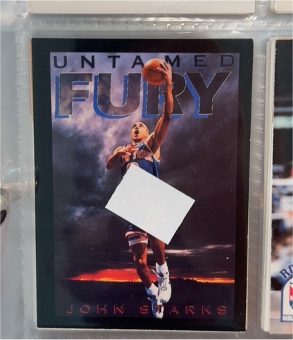 1993-94 Skybox Untamed Fury #330 John Starks — front