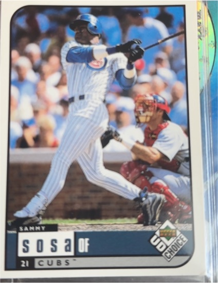 1999 Upper Deck Choice #67 Sammy Sosa — front