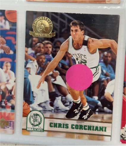 1993-94 NBA Hoops #304 Chris Corchiani — front