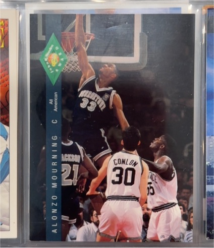 1992 Classic Four Sport #319 Alonzo Mourning — front