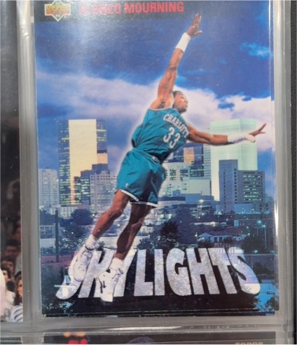 1993-94 Upper Deck #468 Alonzo Mourning — front