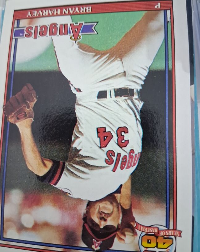 1991 Topps #153 Bryan Harvey — front