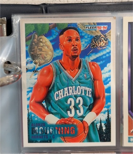 1993-94 Fleer #234 Alonzo Mourning — front