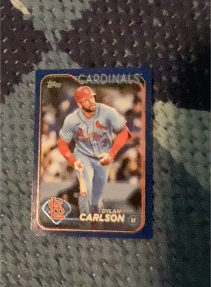 2024 Topps Series 2 #561 Dylan Carlson — front