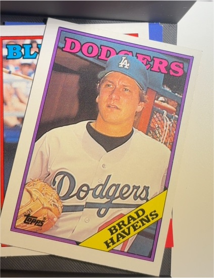 1988 Topps #698 Brad Havens — front