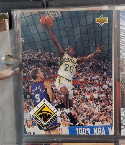 1993-94 Upper Deck #441 Gary Payton — front