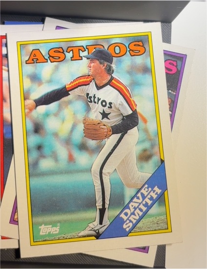 1988 Topps #520 Dave Smith — front