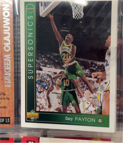 1993-94 Upper Deck #295 Gary Payton — front