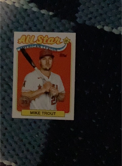 2024 Topps Series 2 1989 All-Star #89ASB-50 Mike Trout — front
