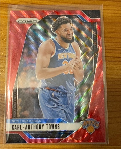 2024-25 Panini Prizm #141 Karl-Anthony Towns — front