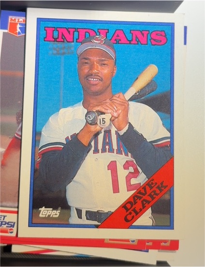 1988 Topps #49 Dave Clark — front