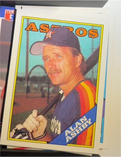 1988 Topps #48 Alan Ashby — front