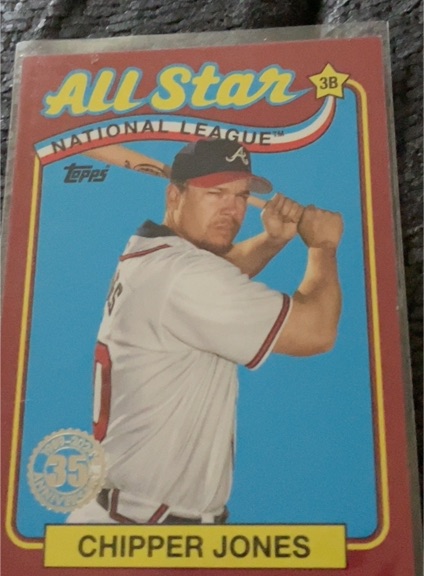 2024 Topps Series 2 1989 Topps All-Star #89ASB-11 Chipper Jones — front