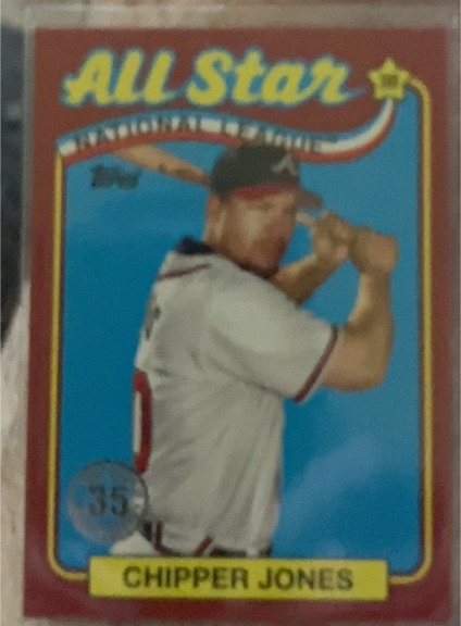 2024 Topps Series 2 1989 Topps All-Star #89ASB-11 Chipper Jones — front