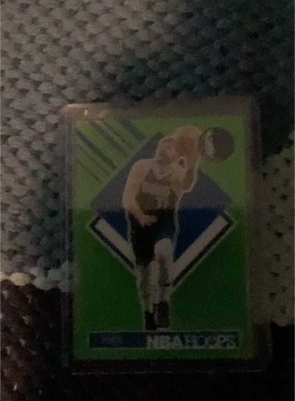 1991 NBA Hoops #N/A NBA Logo Basketball Card — front