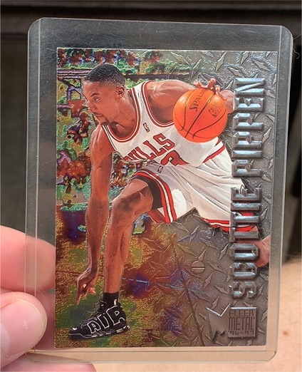 1996-97 Fleer Metal #14 Scottie Pippen — front