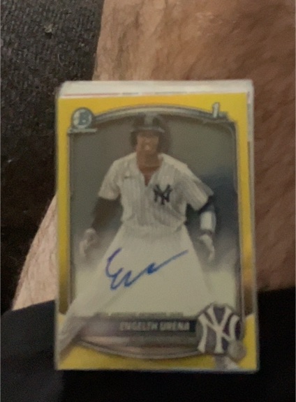2025 Bowman Chrome #CPA-EU Engelth Urena — front