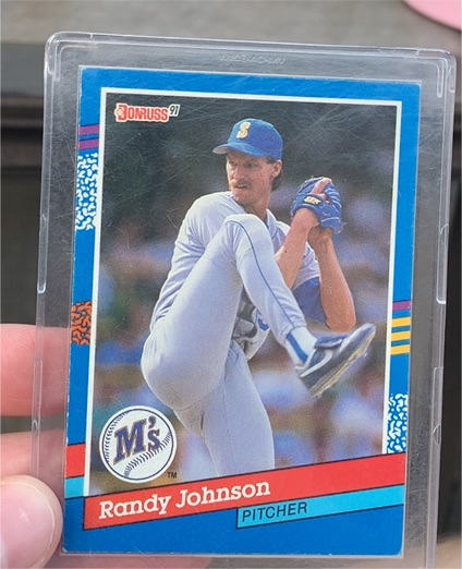 1991 Donruss #134 Randy Johnson — front