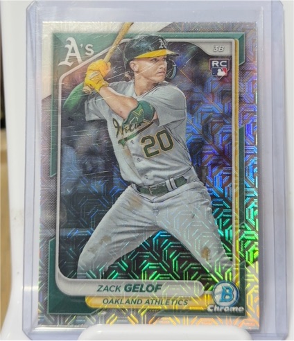 2024 Bowman Chrome #14 Zack Gelof — front