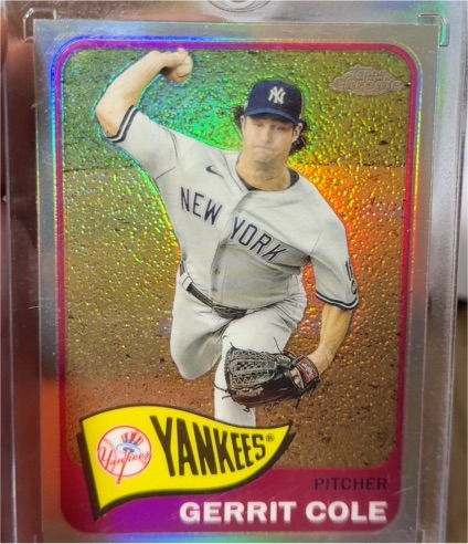 2021 Topps Chrome 1965 Topps Redux #TH65-35 Gerrit Cole — front