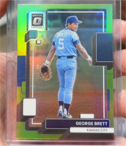 2022 Donruss Optic #114 George Brett — front
