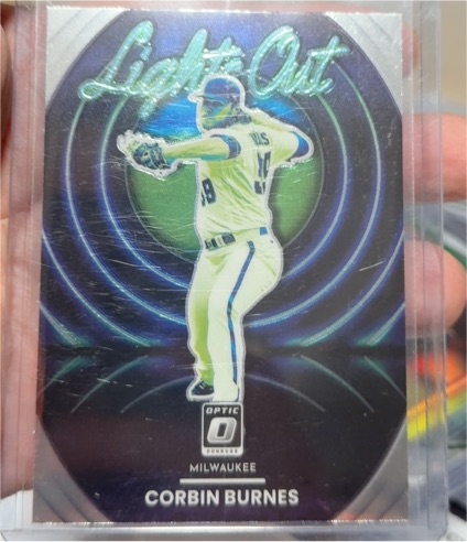 2022 Donruss Optic Lights Out #LO-7 Corbin Burnes — front