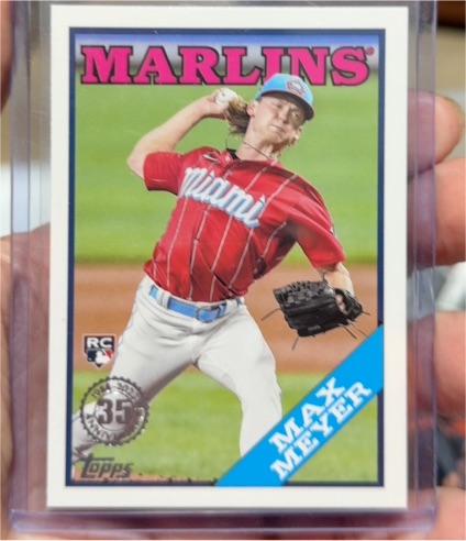 2023 Topps Series 1 1988 35th Anniversary #T88-50 Max Meyer — front