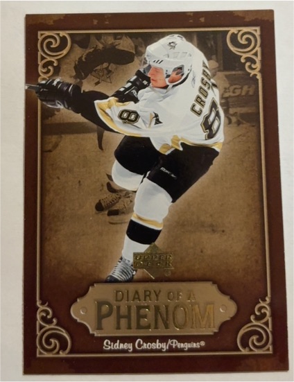 2005-06 Upper Deck Diary of a Phenom #DP2 Sidney Crosby — front