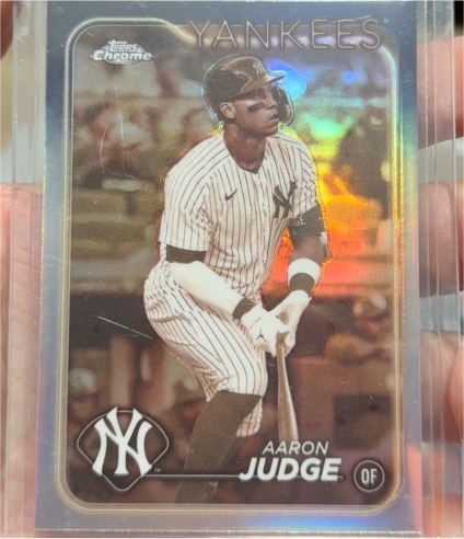 2024 Topps Chrome #50 Aaron Judge — front